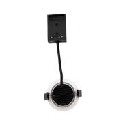 DOTLUX LED-Deckeneinbaulampe CIRCLEminidim weiß Ø 8,5 cm Alu
