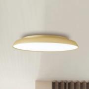 LED-Deckenlampe Art, Ø 45 cm, creme-goldfarben, Metall