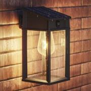 Philips LED-Solar-Außenwandlampe Geri UE Sensor, eckig, IP44