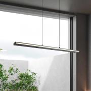 LED-Hängelampe Graham, schwarz, Metall, up/down, CCT, Dimmer