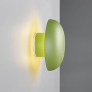 LED-Akku-Wandleuchte Davey, grün, dimmbar, Ø 15,5 cm