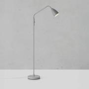 Markslöjd LED-Standleuchte Patro, grau, Metall, dimmbar