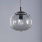 Hängeleuchte Vibe, Glas grafitgrau-transparent, Ø 25 cm