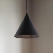 Hängeleuchte Cono, einflammig, Ø 25 cm, schwarz