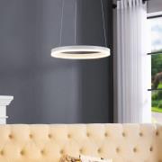Arcchio LED-Hängeleuchte Albiona, weiß, 1 Ring, Ø 40 cm