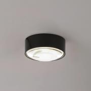 Lindby LED-Downlight Siaka, schwarz, Metall, Ø 5 cm, IP65