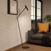 LED-Stehleuchte Almudaina, schwarz, Höhe 157 cm, Stahl