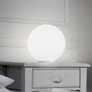 Ideal Lux Tischleuchte Mapa, Ø 20 cm, Opalglas, Kugel, E27