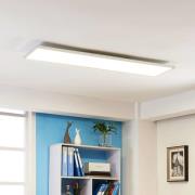 Arcchio LED-Panel Arthur, 120 x 30 cm, silber, 4000 K