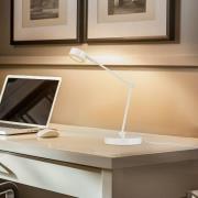 Lindby Tischleuchte Jyla, weiß, 4000K, GX53, Eisen