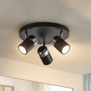 Lindby Esami Deckenstrahler, dreiflammig, rund