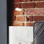 LED-Akku-Tischlampe Cielo, weiß, Höhe 56 cm, Kunststoff