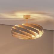 Euluna Deckenleuchte Vento, beige, Ø 60 cm