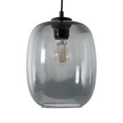 Hängeleuchte Elio, Glas, grafit, einflammig