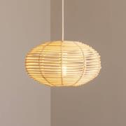 Hängeleuchte RATTAN, Ø 40 cm, naturbraun, Rattan, E27