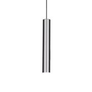 Ideal Lux Hängeleuchte Look, chromfarben, Ø 6 cm, Metall