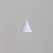 Hängeleuchte ZENITH, weiß, Ø 11 cm, Metall, GU10