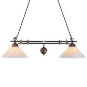 Menzel Anno 1900 Balkenpendelleuchte 2-flammig