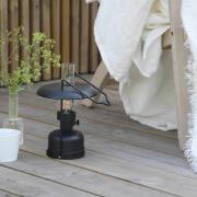 Markslöjd LED-Akkutischleuchte Fanos, schwarz, dimmbar, IP44