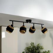 OSRAM Deckenleuchte Decor Spot Hornet, 4-fl., schwarz/gold