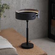 OSRAM LED-Tischlampe Decor Curve Felt, grau, Filz, 3.000 K