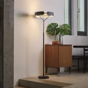 OSRAM LED-Stehleuchte Decor Curve Felt, grau, Filz, 3.000 K
