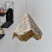 OSRAM Hängelampe Decor Gleam Flower, Terrazzo, beige, E27