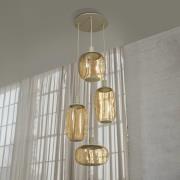 OSRAM Hängelampe Decor Needle Plate beige, Stahl, 4-fl., E27