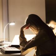 OSRAM LED-Tischlampe Office Line Desk Cylinder weiß CCT DIM