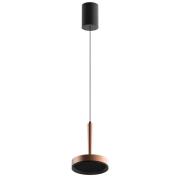 LOOM DESIGN LED-Pendelleuchte Nyx P1, bronze, Aluminium