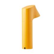 LOOMG DESIGN LED-Akku-Tischleuchte Willow, gelb, Alu, IP54