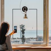 MARSET Hängeleuchte Atlas, 2.700 K, Ø 11 cm, transparent