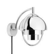 GUBI Wandleuchte Multi-Lite, chrom, Metall, G9
