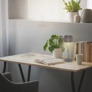 LED-Tischlampe Loca, anthrazit, Höhe 36 cm Metall/Kunststoff