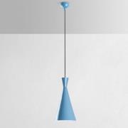 Hängeleuchte Tom, hellblau, Metall, Ø 19 cm, E27