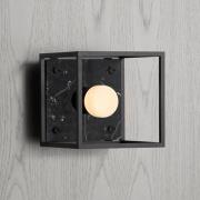 Buster + Punch Wandleuchte Caged Wall small, Marmor schwarz