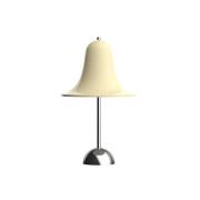 Verpan LED-Akku-Tischleuchte Pantop, cremeweiß, Höhe 30 cm