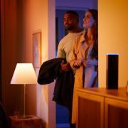 Philips Hue LED-Leuchtmittel 2x E27 8,1 W CCT RGB Bridge Pro