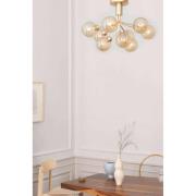 Nuura Deckenlampe Apiales 9, Ø 60 cm, messing-/goldfarben