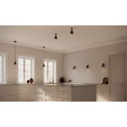 Nuura Deckenstrahler Anoli Spot Surface, Höhe 20 cm, schwarz