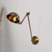 Wandleuchte Sivani 6239, altmessing, verstellbar, E27