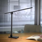 LED-Tischleuchte PURE Grafo, schwarz, Sensordimmer