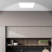 LED-Deckenlampe Tava A, CCT, 29 x 29 cm, weiß, Fernbedienung