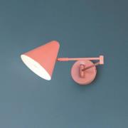 Wandleuchte Cosima, apricot, Ausladung 54 cm, Metall