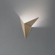 Wandleuchte Kus, goldfarben, Metall, Höhe 34 cm, G9