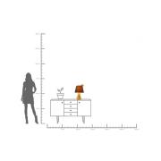 KARE Tischleuchte Animal Hedgehog Family, gold/braun, E27