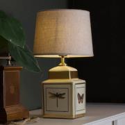 PR Home Tischleuchte Lucca, sand, Höhe 45 cm, Keramik