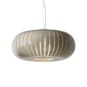 Kartell Hängeleuchte Teresa, grau, Ø 50 cm, E27-LED