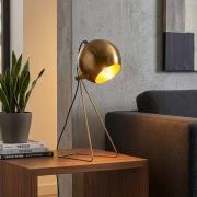 Tischleuchte Mixed, messing, Metall, Höhe 45 cm, E14