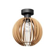 Deckenleuchte Clay, Ø 23 cm, Birkensperrholz, E27